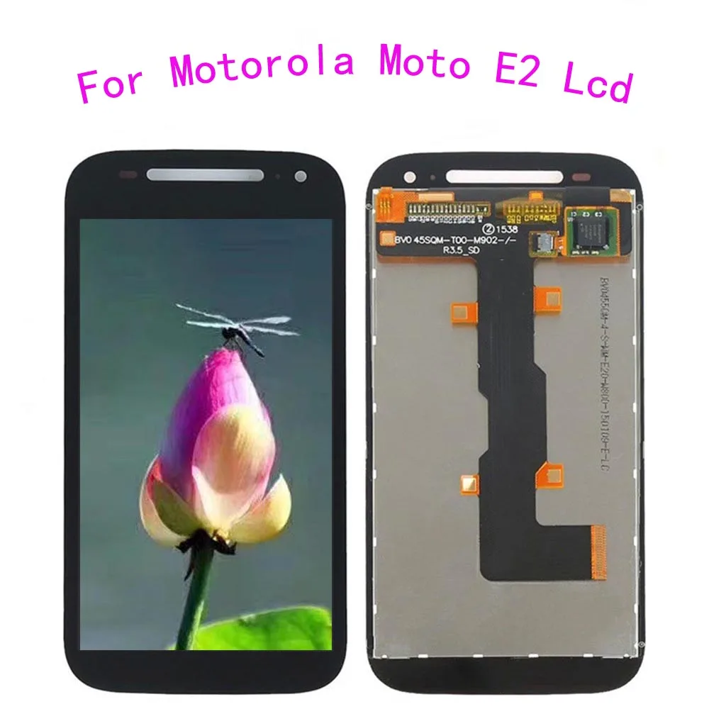 

For Motorola E2 LCD Display Touch Screen Digitizer Assembly For Moto E2 2nd XT1505 XT1524 XT1511 XT1527 LCD Replacement Parts