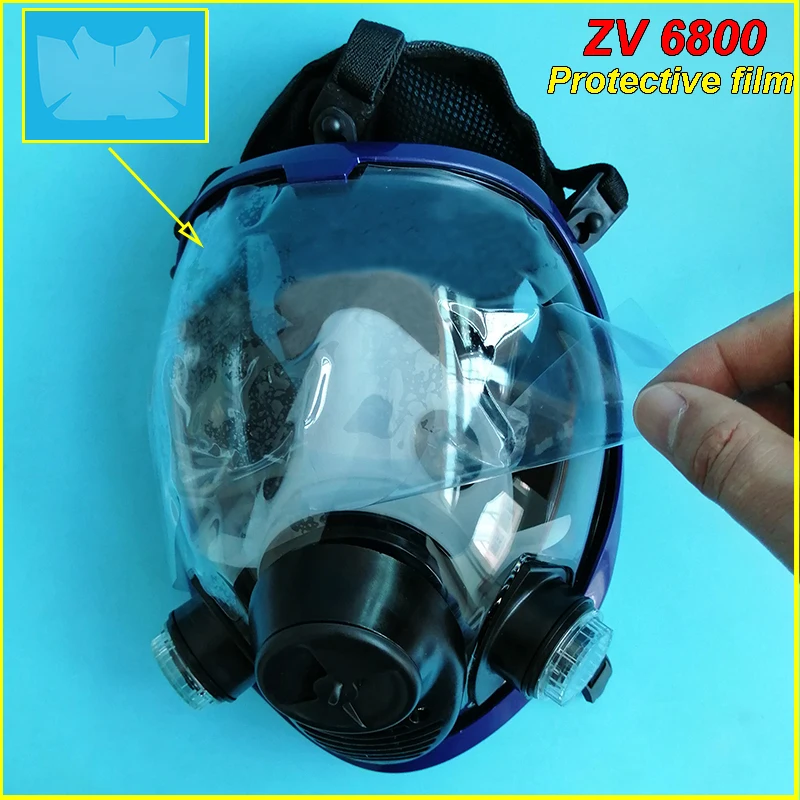 

spherical 6885 Full mask protective film 6800 Series mask dedicated Protective film Scratch resistant Full mask Mirror Diaphragm