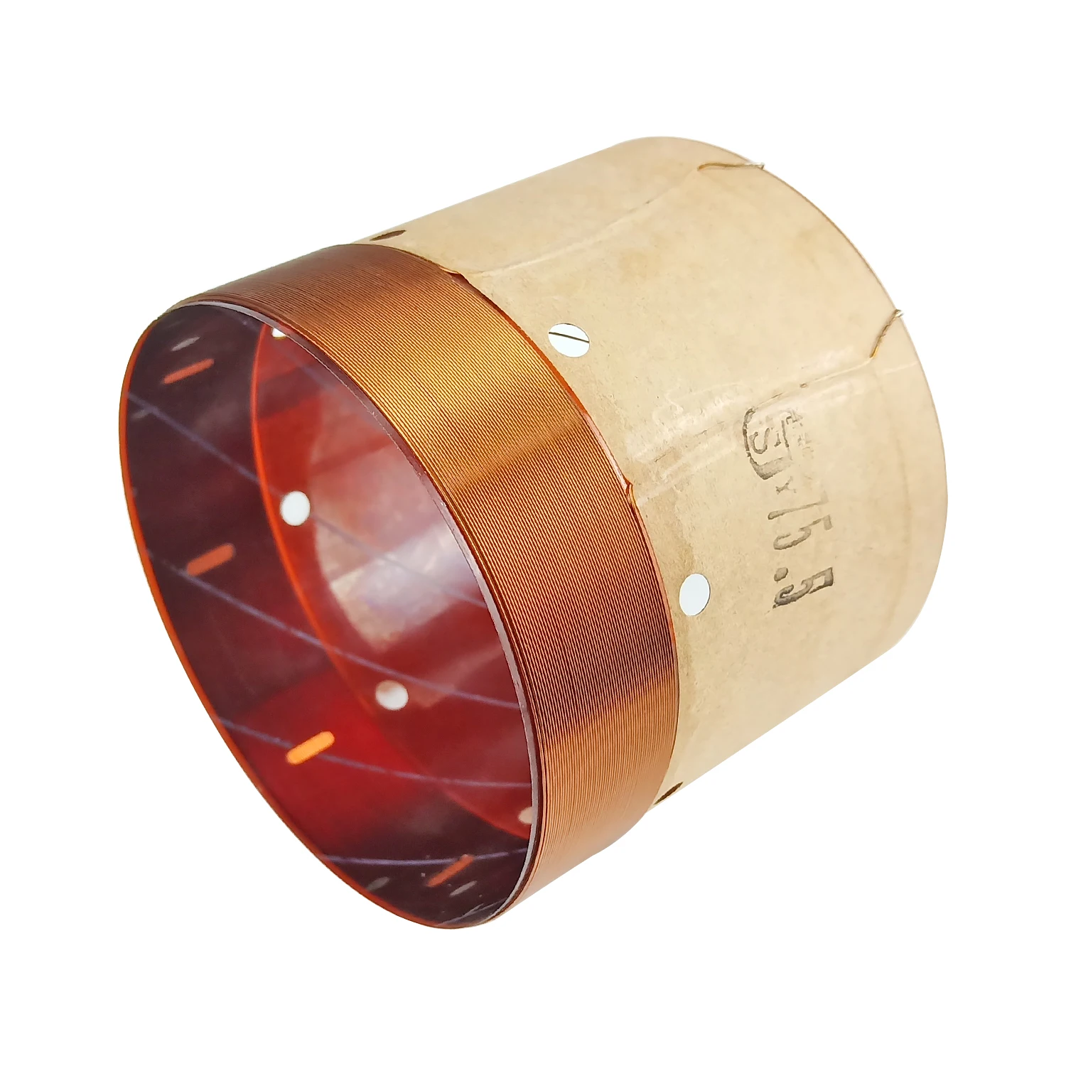 GHXAMP 75.5 مللي متر باس المتكلم ملف صوتي KSV سلك مستدير 75.5 الأساسية 8ohm مكبر الصوت Cail إصلاح مضخم الصوت المتكلم الملحقات لتقوم بها بنفسك 2 قطعة