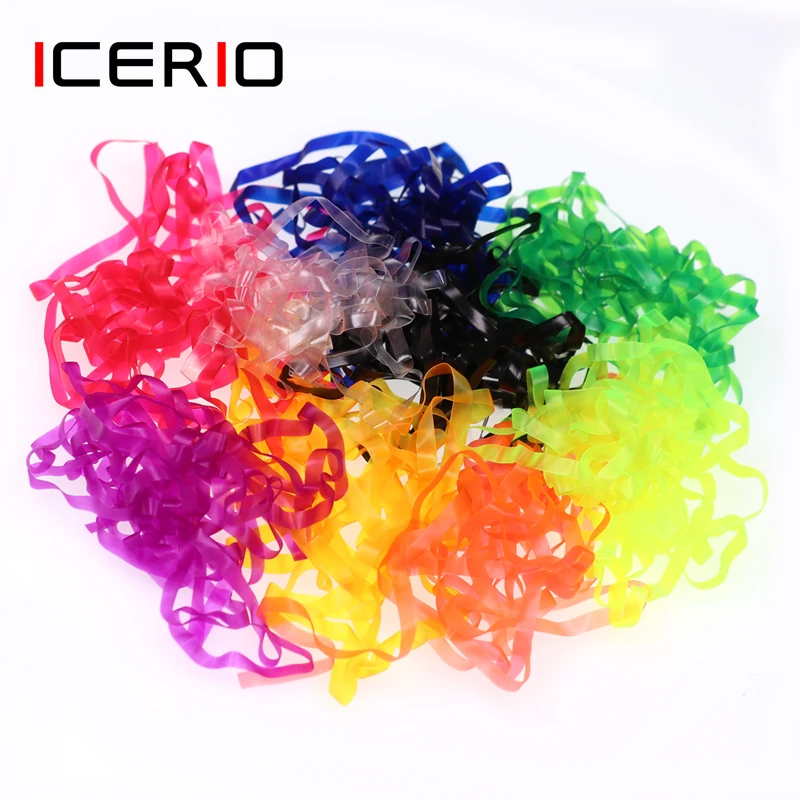 ICERIO-Piel de Nymph estirable, Material de atado de moscas, Libélula Stonefly, piel fina de Nymph, 2 bolsas x 2M