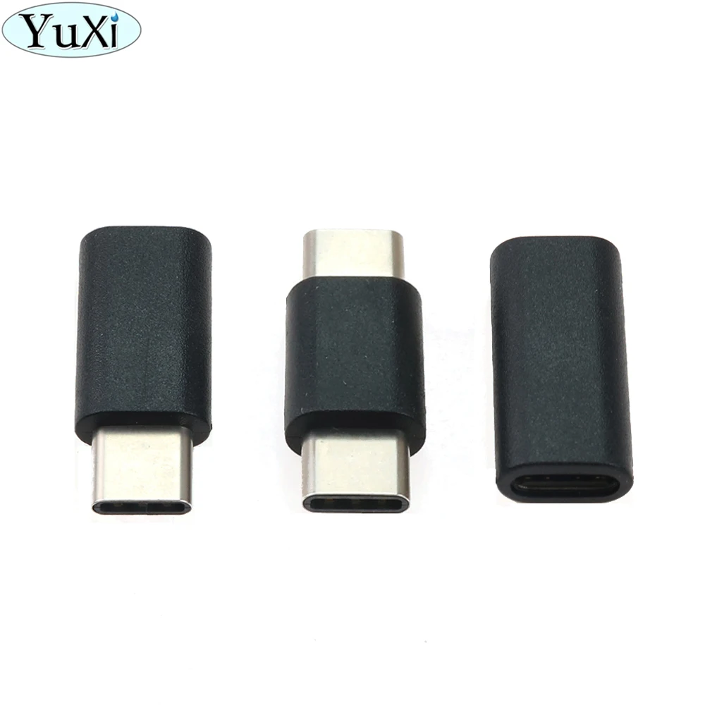 

YuXi 1pcs USB Type C Adapter Male / Female Converter Portable USB-C Charge Data Adapter Type-C Extension Cable for Phone Tablet