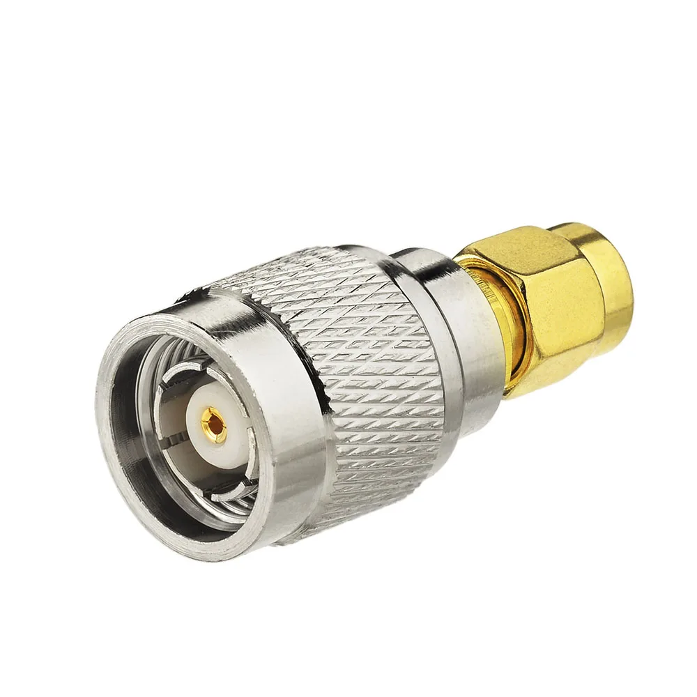 Superbat SMA-RP-TNC Adapter SMA Male to RP-TNC Plug Female Socket RF Connector for Wifi