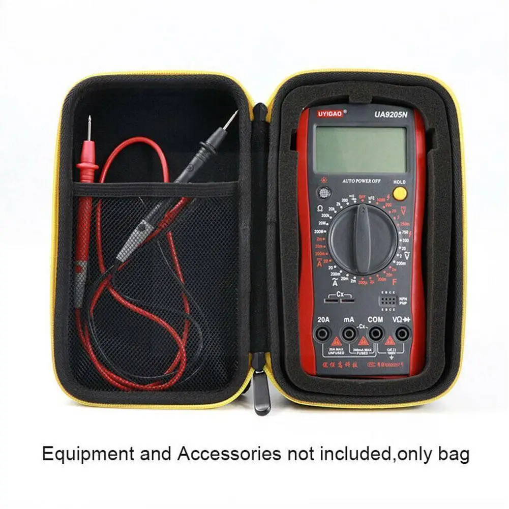 F117C/F17B+/F115C Hard EVA Tool Case for Fluke Multimeter Storage Bag Digital Multimeter F117C/F17B+/F115C Shockproof Bag W3Y2