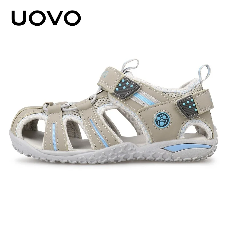 UOVO Child Boys Princess Dress Girl Shoes And Sandals Summer Big Kids Sport Toddler Beach Shoes 2 3 5 6 7 8 9 10 11 12 13 Years