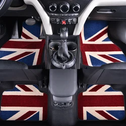 Left Hand Drive Car Floor Foot Mats For MINI Cooper R56 F54 R55 CLUBMAN F55 5 Doors F56 3 Doors R57 F57 F60 R60 Countryman