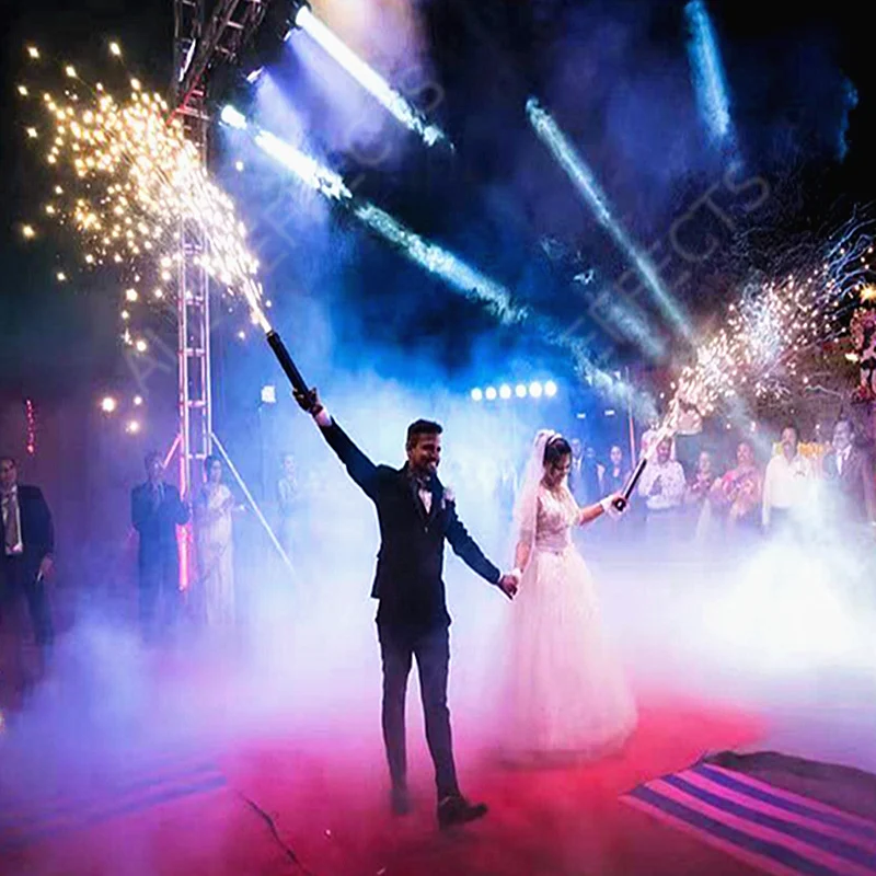 Reusable Handheld Indoor Weddings Cold Fountain Machine Stage Cold Spark Pyro Festival Party Marriage Bride Proposal Birthday