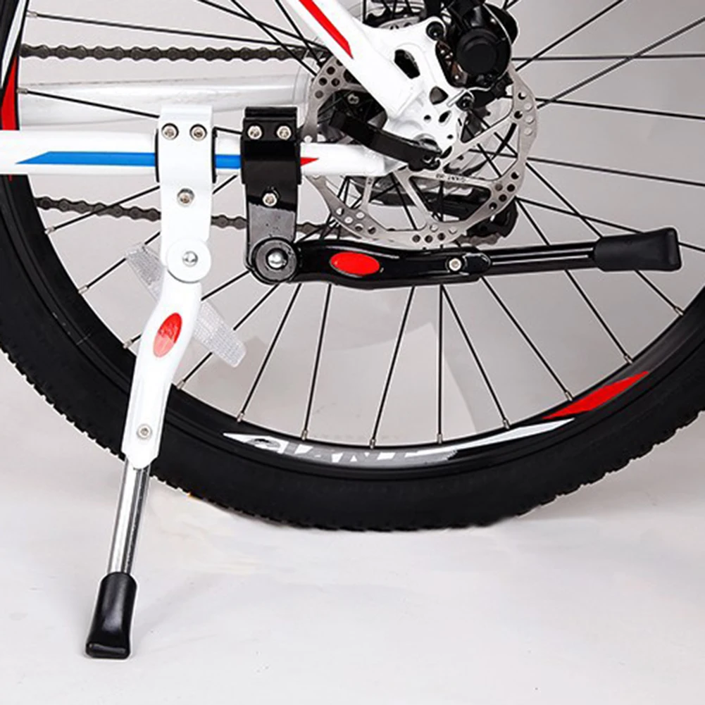 Adjustable Road Bicycle Kickstand Parking Rack Bike Side Kick Stand Foot Brace for 24\