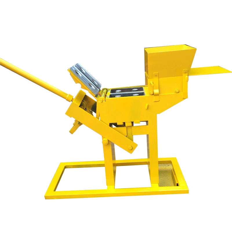 

Hydraulic Brick Making Machine Automatic Concrete Hollow Interlocking Block Manual Clay Brick Machine with 6 dies