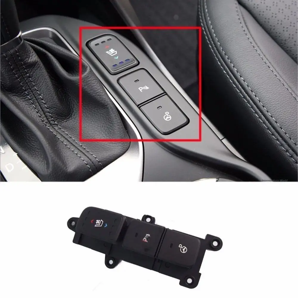 

Indicator Right Switch Seat ventilation heating switch front radar Switch button for hyundai Santa Fe 2013-2015 93315 2W325