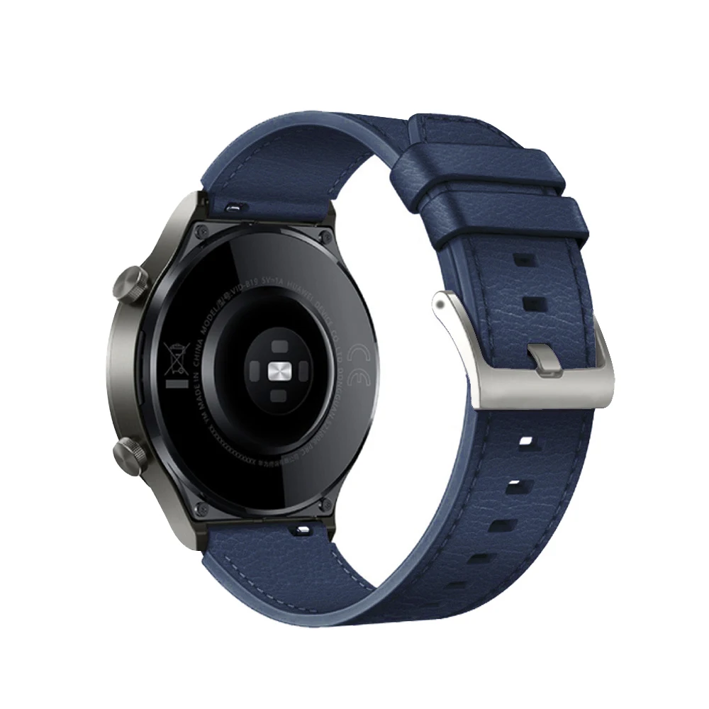 Huawei Watch 2,gt2 pro,gt3,gt4,46mm,時計バンドの交換用レザーストラップ