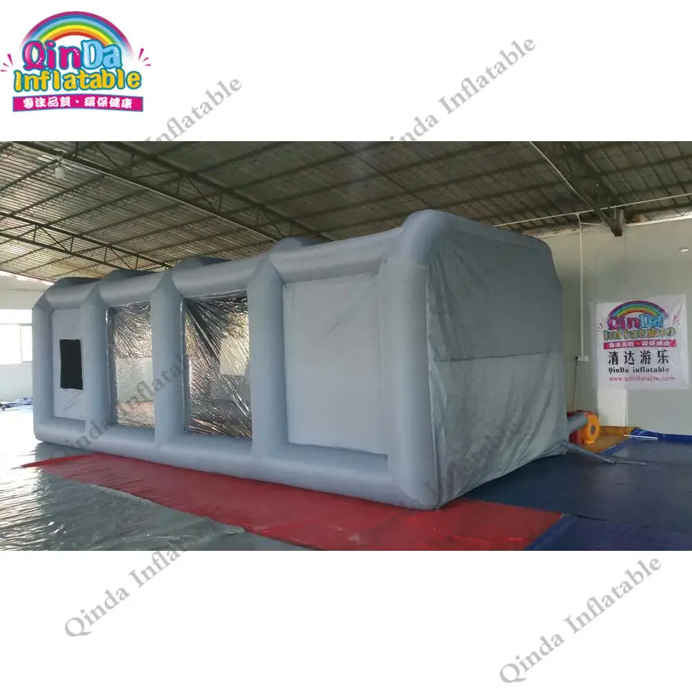 8X4X3M Verkoop Hot Opblaasbare Auto Schilderij Tent Goedkope Opblaasbare Spuitcabine Voor Auto Maintanence