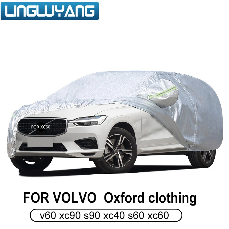 For Volvo xc60 Oxford cloth clothing v60 xc90 s90 xc40 s60 car cover clothing sunshade 2018-2022 car accessories