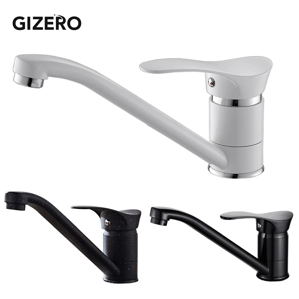 Black Kitchen Faucet Vanity Sink Mixer Multi Color High Quality Flexible Mixer Taps Vessel Sink Mixer Crane for Kitchen ZR392