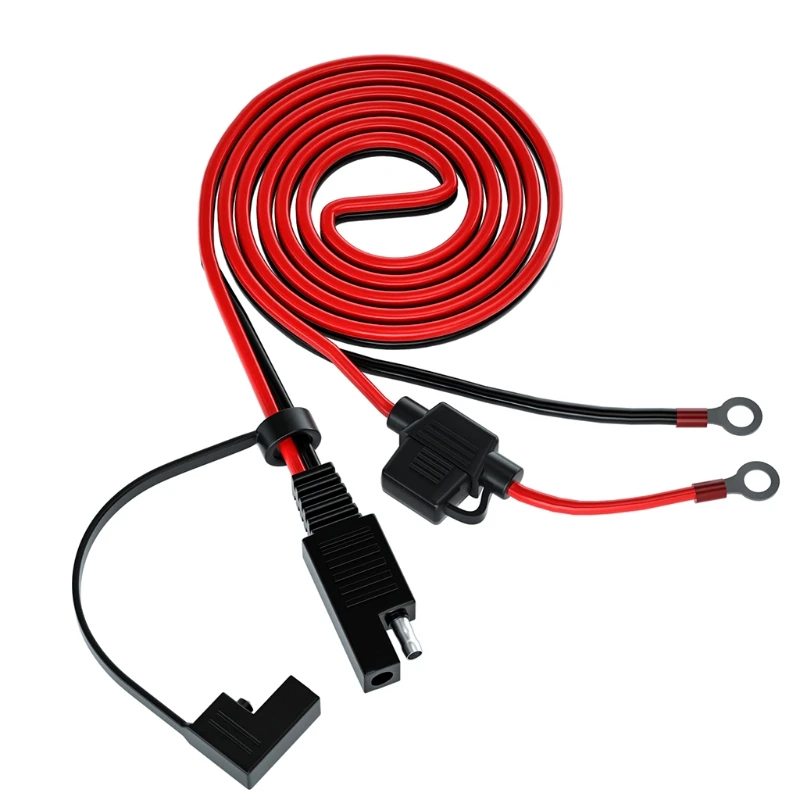 G99F CS1423A1 Cable DC Extension Cord 16AWG Wire Harness Quick Connect Disconnect SAE-To O Ring Connector for Battery Charger