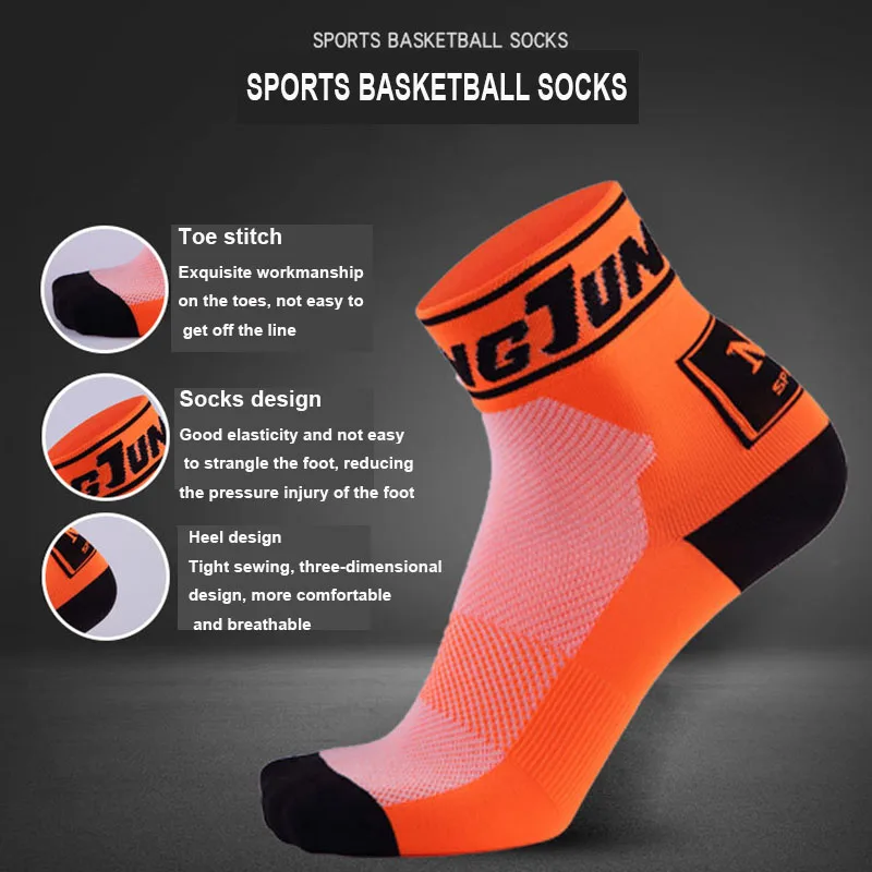 Cycling Socks Men/Women Outdoor Sport Athletic Ankle Sock Breathable Quick Dry Compression Short Running Hiking Socks