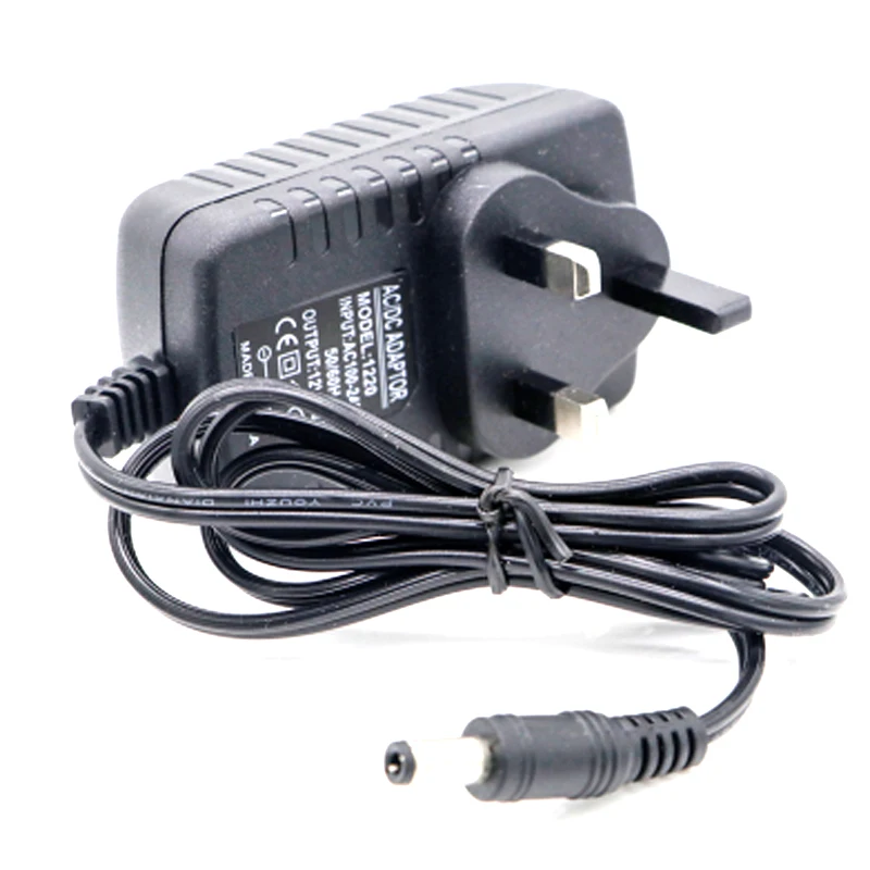 24V UK DC power adaptor 12V 2A Switching adapter 15V 9V 18V 2A AC Power supply 12V 3A transformer charger 5.5*2.5MM 1M