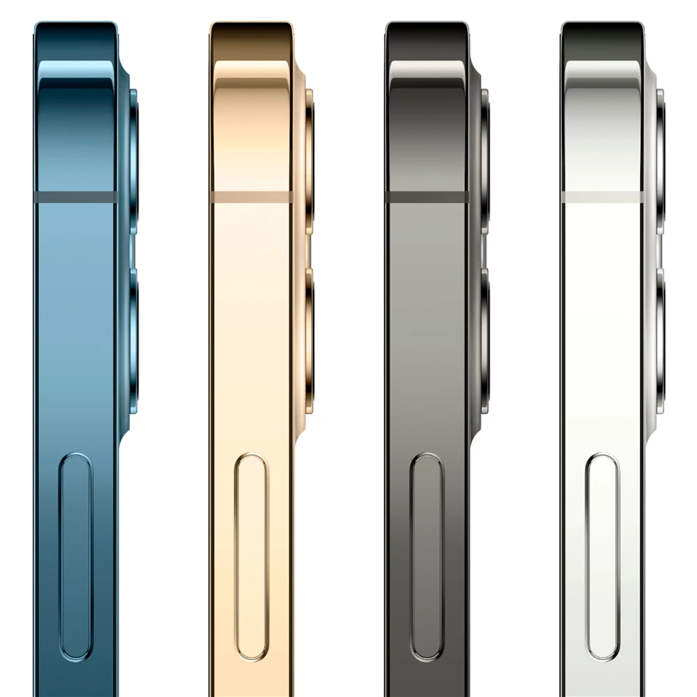 هاتف iPhone 12 Pro 12Pro A2341 128GB 256GB 512GB ROM 6GB RAM 6.1 "Super Retina OLED A14 IOS Face ID eSim NFC هاتف محمول أصلي