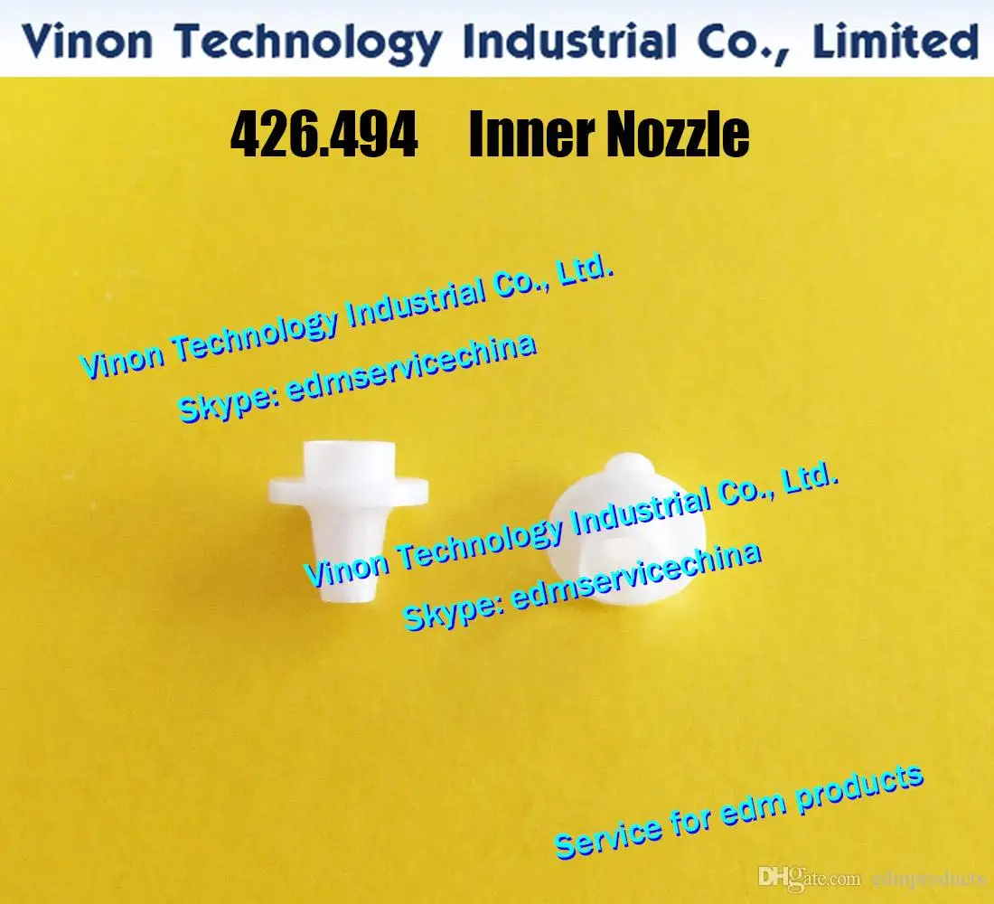 426.494 edm Inner Nozzle ID=1.8mm, 590426494 Ceramic Nozzle 426.494.1 for Agie Challenge,Classic,Evolution,AgieCharmilles