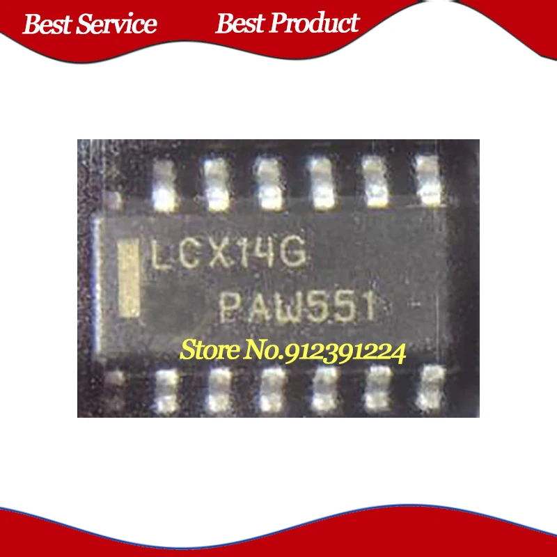 20 Pcs/Lot MC74LCX14DR2G LCX14G SOP14 New and Original In Stock