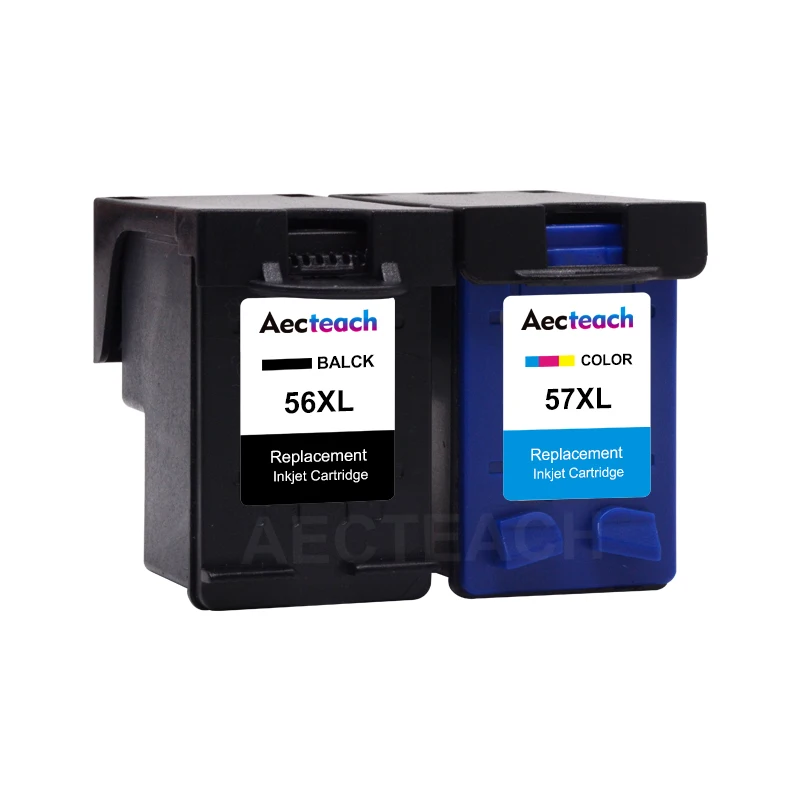 Remanufactured Ink Cartridge Replacement for HP56 C6656a for HP 56 57 Deskjet F4180 5150 450CI 5550 5650 9650 PSC 1315 2110