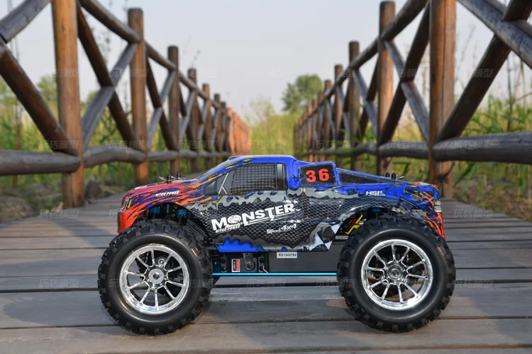 HSP RC Caminhão Escala 1:10 Nitro Gas Power Hobby Car Duas
