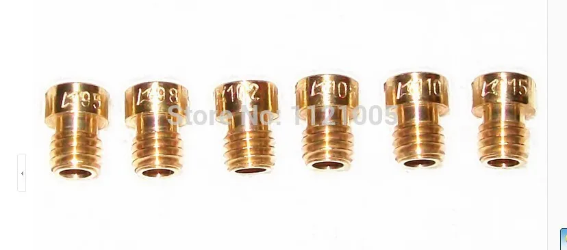 ใหม่หลักJetsสำหรับKeihin PE24.PE27.PE30 PZ26 CG125คาร์บูเรเตอร์Carb Vergaser (เลือกขนาด) 10หลักJetsราคา9.99 USD