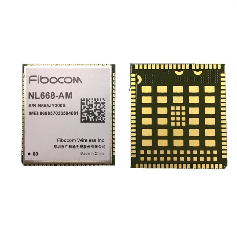 Fibocom NL668-AM LCC package 4G LTE Cat4 module LTE FDD WCDMA B2/B4/B5/B12/B13/B66/B71 150Mbps DL/ 50Mbps UL for North America