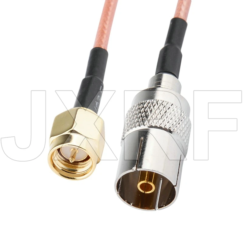 SMA Male Female to TV IEC PAL DVB-T RF Coaxial cable TV to SMA RG316 Pigtail cable