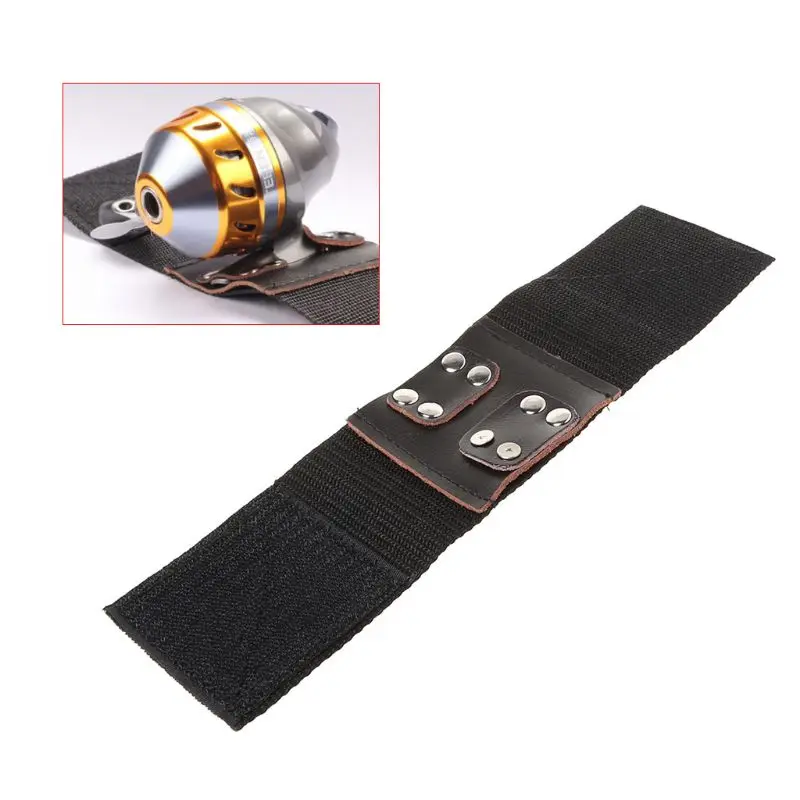 New Fishing Reel Holder Wrist Band Elastic Adjustable Wristband Protector Catapult Slingshot Armband