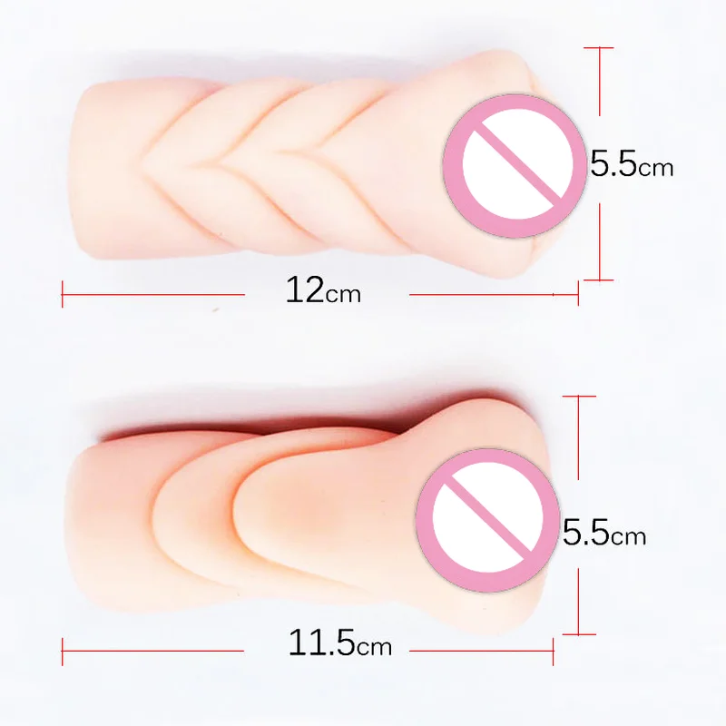 Realistic Vagina Anal Oral Mouth Sex Toys Male Masturbators Cup Blow Job Aircraft Pussy Erotic Silicone Inverted Mold for Men