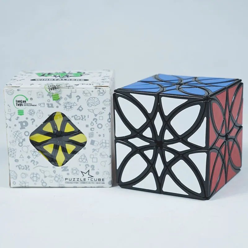 Forma estranha cubos mágicos octaedro irregular cubo professional 3x3 crazy cubo brinquedos educativos para crianças jogos e quebra-cabeças