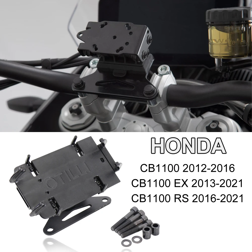 

New For Honda CB1100 12-16 CB1100 EX 13-21 CB1100 RS 16-21 Handlebar Mobile Phone Navigation Bracket USB Phone Charging CB 1100