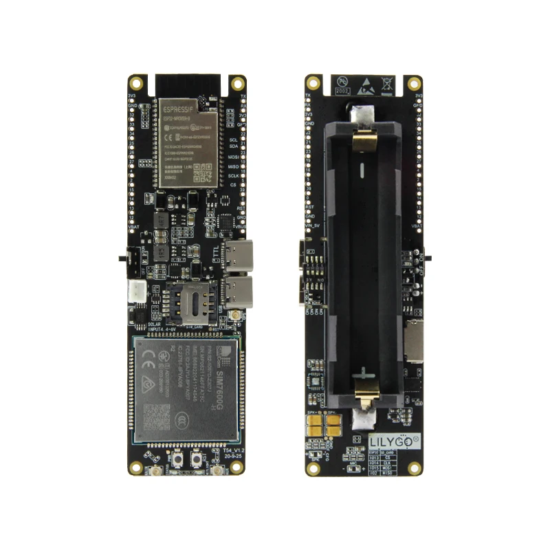 Placa MCU32 de T-SIM7600, módulo WIFI, Bluetooth, Dongle USB, compatible con carga Solar, con SIMCom, SIM7600E-H, SIM7600G-H