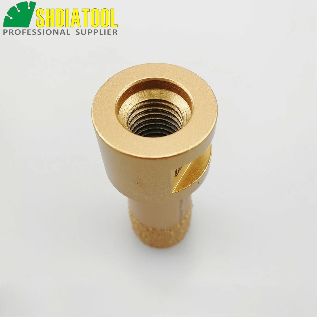 SHDIATOOL Dia20mm สูญญากาศ Brazed เพชรเจาะ Bits 15มม.ความสูง M14เจาะเกลียวบิตหินอ่อนหินแกรนิตเซรามิครู