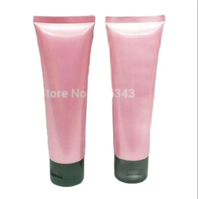 

100ml pink soft tube or mildy wash tube or butter or handcream tube with black flip lid