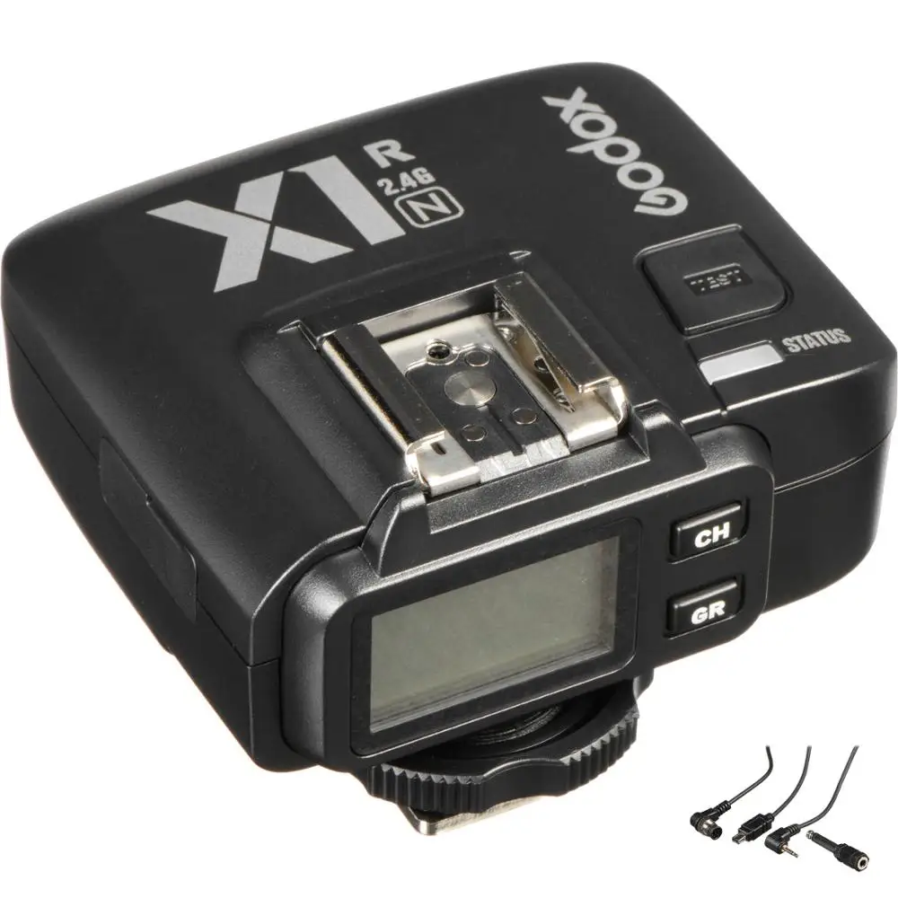 godox-ndslrカメラ用のワイヤレスフラッシュトリガーx1r-n-x1rn-ttlnovoカメラ用