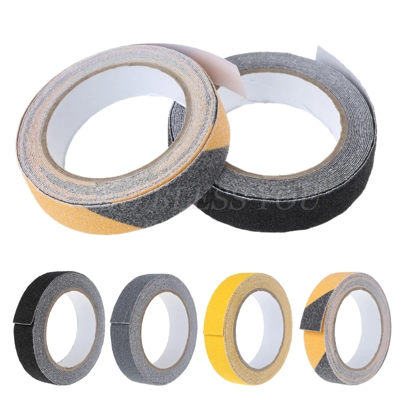 2.5CM x 5M Floor Safety Non Skid Tape Roll Anti Slip Adhesive Stickers High Grip Drop Shipping