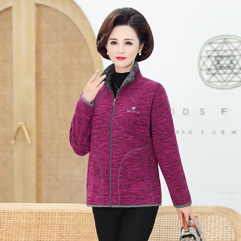 Thick Fleece jacket women's autumn winter outdoor polar fleece thermal coat Camping Hiking Jacket female Mountaineering clothes