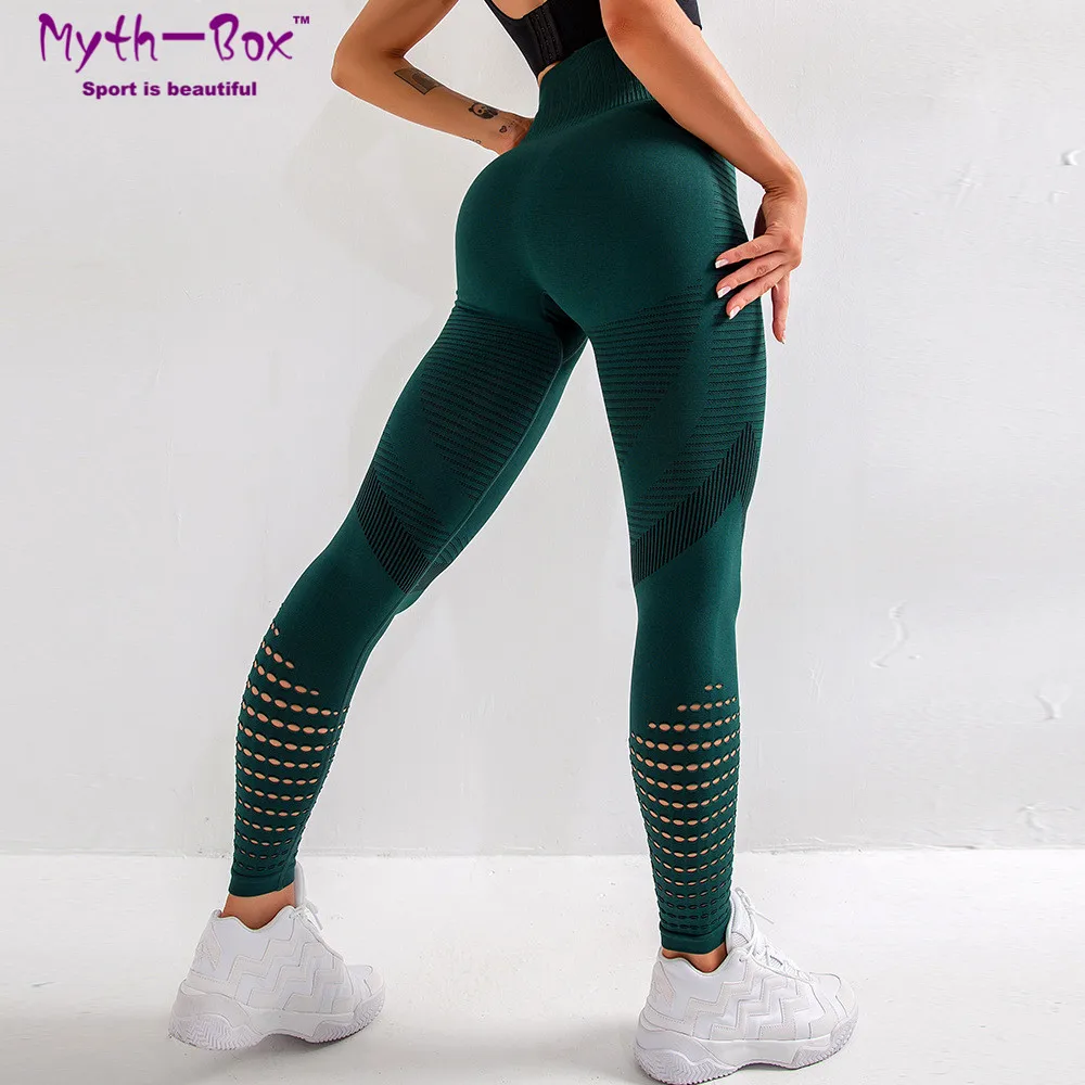 

Женские Бесшовные Спортивные Леггинсы, сетчатые ажурные штаны для йоги, обтягивающие брюки для бега, быстросохнущие спортивные колготки для фитнеса и тренажерного зала