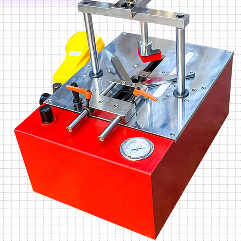 Photo frame corner nailing machine Desktop pneumatic frame mounting corner nailing machine 45°photo frame corner cutting machine