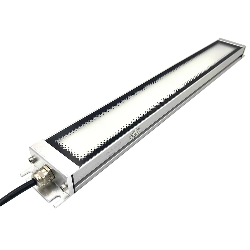DC 24V LED Ultradunne IP67 CNC Machine Tools Bureau Licht En Lantaarns Water- en Oliebestendig 12W 18W 24W - afbeelding 2