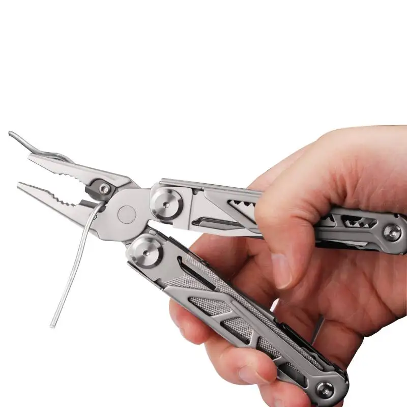 Daicamping DL6 EDC Camping HRC78K Multitool Swiss Survival Knife Multifunctional Multi Tools Pliers Outdoor Folding Knife