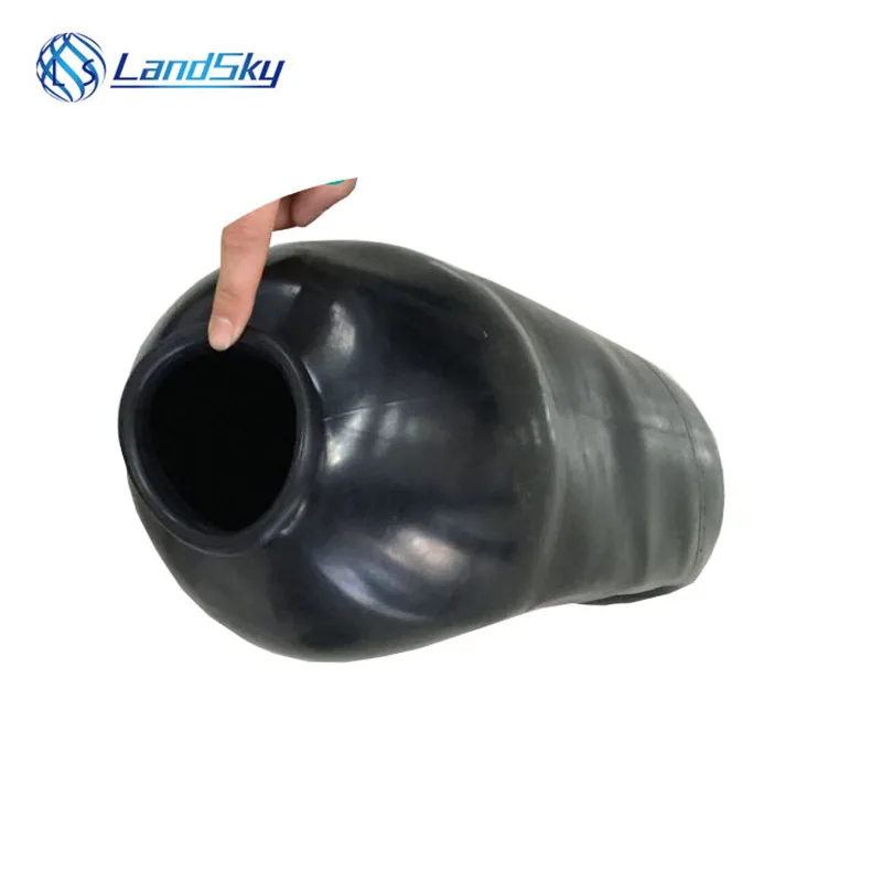 LandSky Manufacture NBR Aircraft Hydraulic Accumulator Bladder N175-30A 175bar 30liter Air S for Lifting Nitrogen