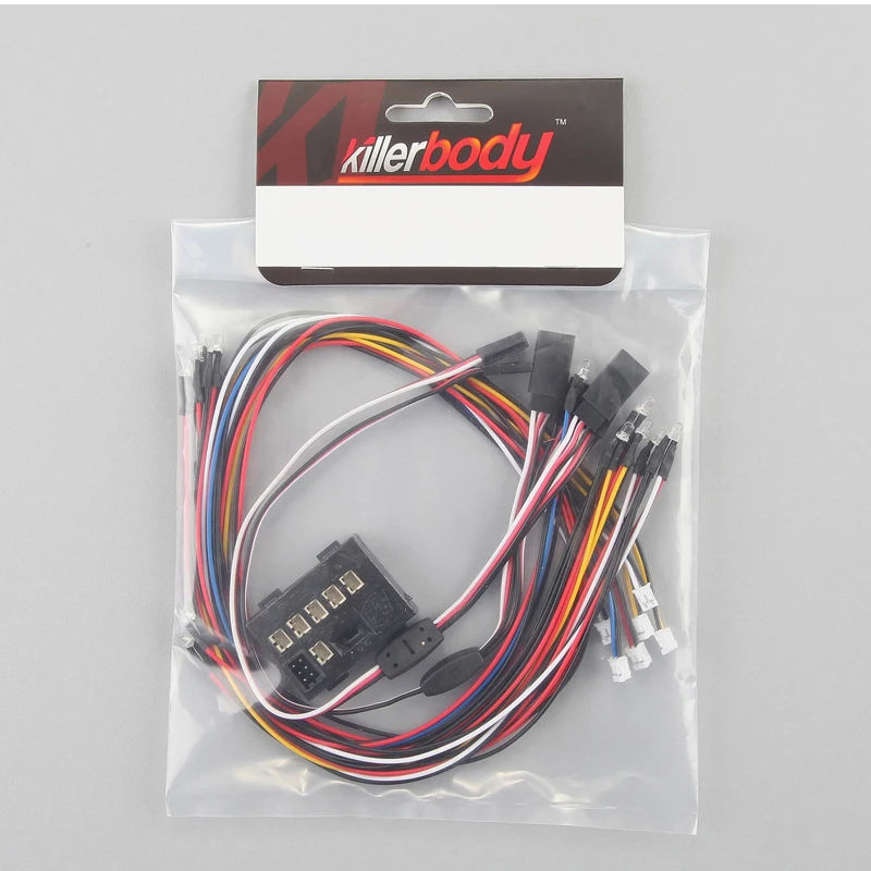 Killerbody 48467 LED Unit Set w/Control Box (12 LEDS   Diameter: 3mm) Fit for 1/10 RC Car