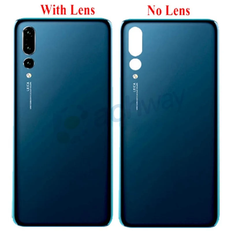 Back Glass Panel For Huawei P20 Pro Battery Cover With Camera Lens Rear Glass Door Housing Case For Huawei P20 Pro Battery Cover