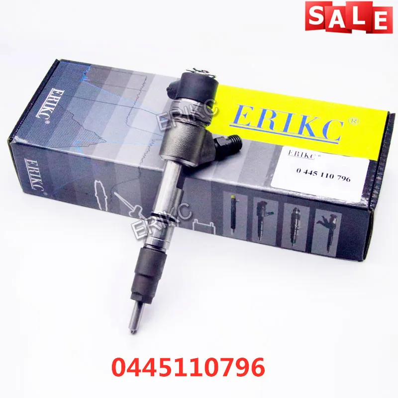 

ERIKC 0445110796 Fuel Injection Sprayer 0 445 110 796 Common Rail 0 445 110 796 Diesel Injector Nozzle Set 0445 110 796