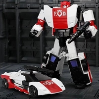 AOYI Transformation BMB Sideswipe Red Alert G1 Siege Series Alloy Part Movie Anime Action Figure Robot Deformation Gift Toys