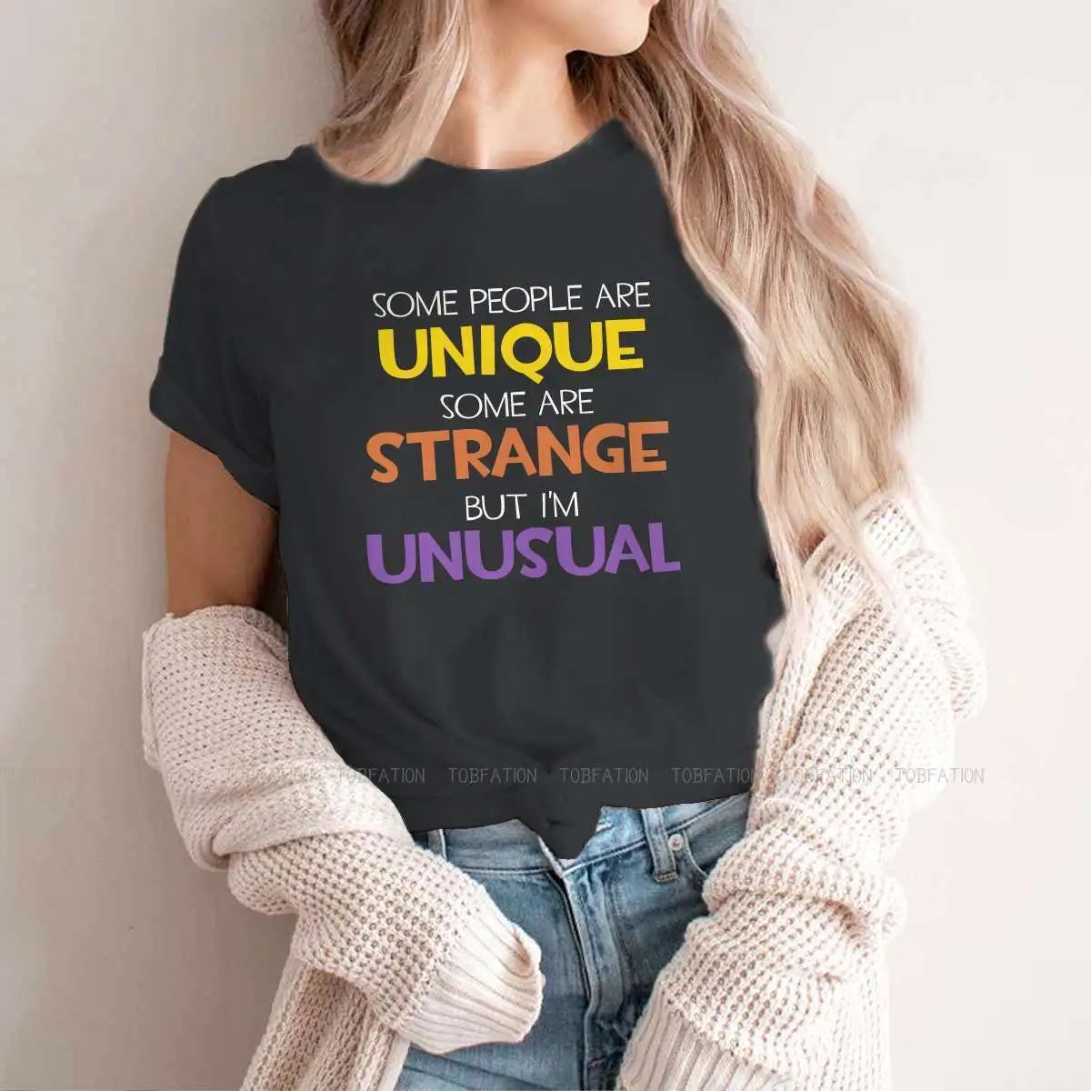 Some People Are Unique Women Tshirts Team Fortress 2  Game Gothic Vintage Female Clothing Big size Cotton Graphic Streetwear