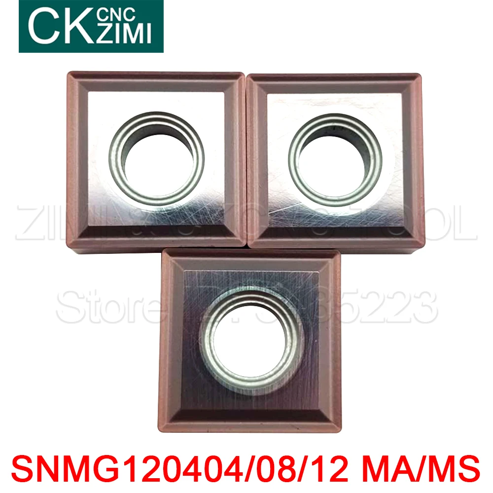 SNMG120404 SNMG120408 SNMG120412 MA MS 외부 선삭 공구 고품질 선반 커터 공구 MSDNN 공구용 SNMG 1204 인서트