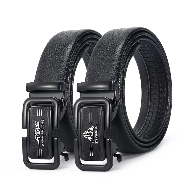 

Brand Leather Belt Man Men's Belt Man Designer Belts Fashion Automatic Buckle Belts For Men Leather 110-150cm